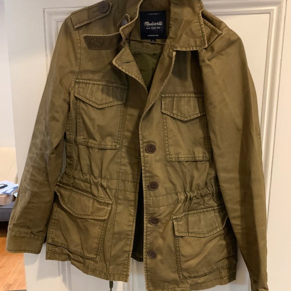 Madewell Women's All-weather Military jacket - Picture 1 of 8